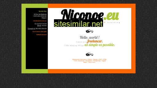 niconoe.eu alternative sites