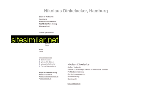 Nikolaus-dinkelacker similar sites