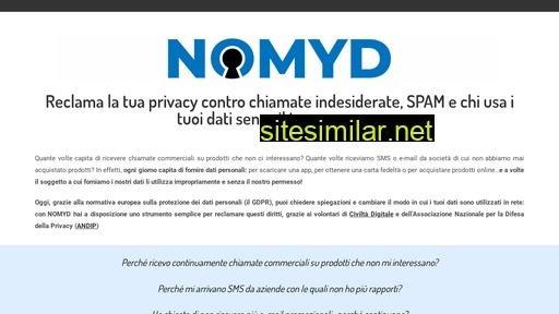 nomyd.eu alternative sites