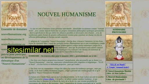 nouvelhumanisme.eu alternative sites