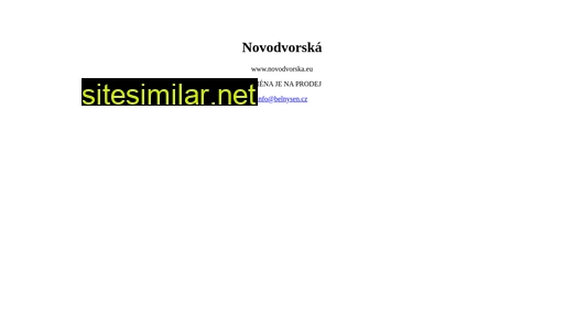 novodvorska.eu alternative sites