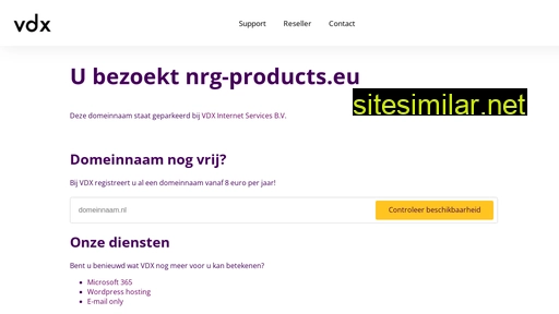 Nrg-products similar sites
