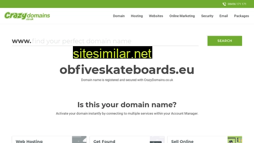 obfiveskateboards.eu alternative sites