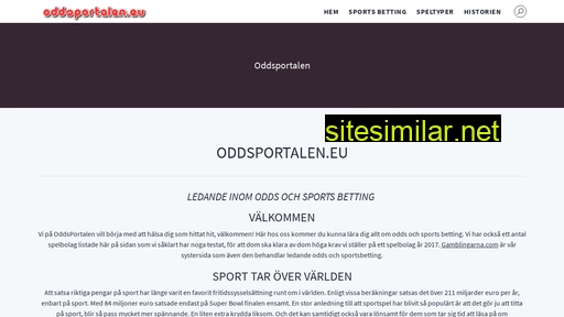 oddsportalen.eu alternative sites