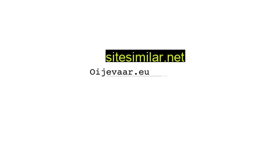 oijevaar.eu alternative sites