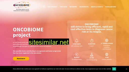oncobiome.eu alternative sites