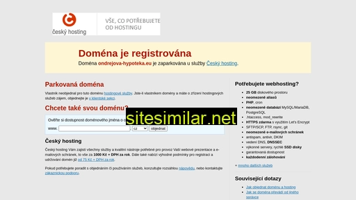 ondrejova-hypoteka.eu alternative sites