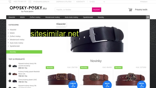 Opasky-pasky similar sites
