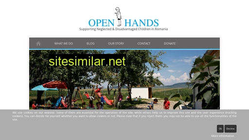 openhandscharity.eu alternative sites