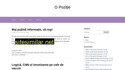 opozitie.eu alternative sites
