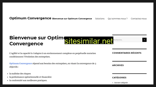 optimumconvergence.eu alternative sites