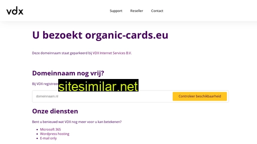 organic-cards.eu alternative sites