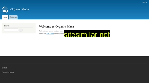 organicmaca.eu alternative sites
