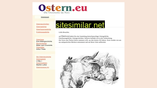 ostern.eu alternative sites