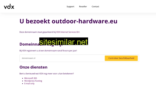 outdoor-hardware.eu alternative sites