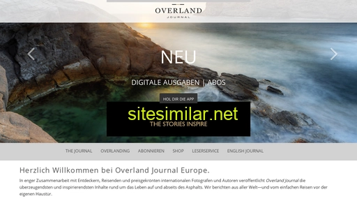overlandjournal.eu alternative sites
