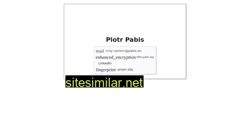 pabis.eu alternative sites