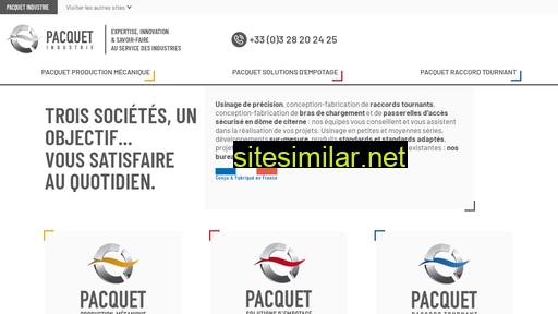 pacquet.eu alternative sites