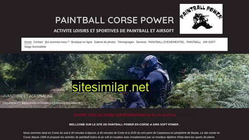paintballpowercorse.eu alternative sites