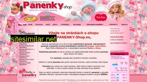 Panenky-shop similar sites