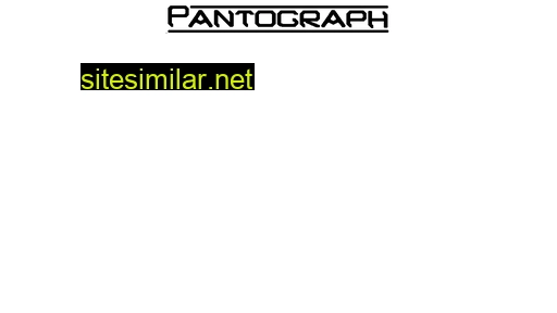 pantograph.eu alternative sites