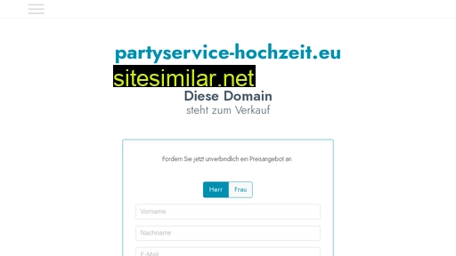 partyservice-hochzeit.eu alternative sites