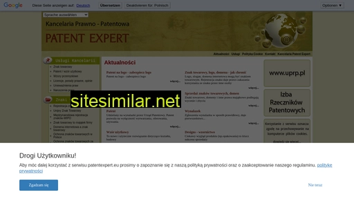 patentexpert.eu alternative sites
