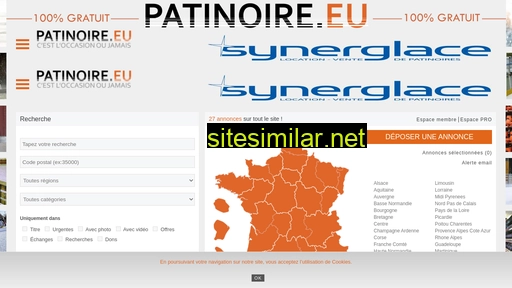 patinoire.eu alternative sites