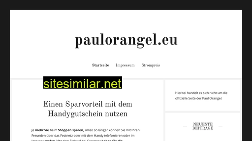 paulorangel.eu alternative sites