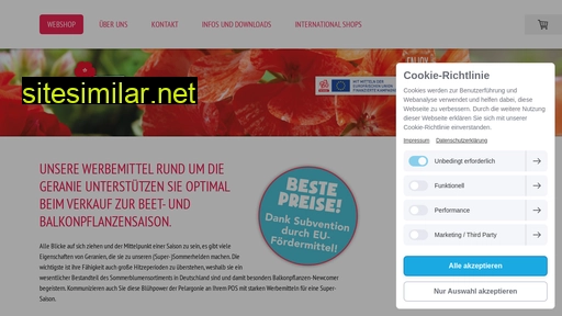 pelargonium-marketing.eu alternative sites