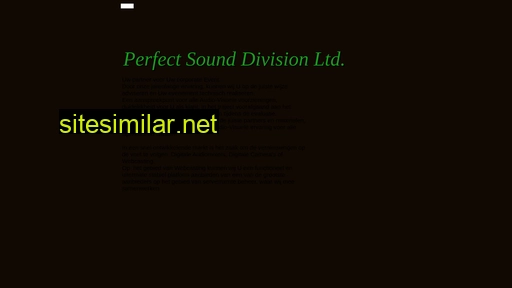 perfectsounddivision.eu alternative sites