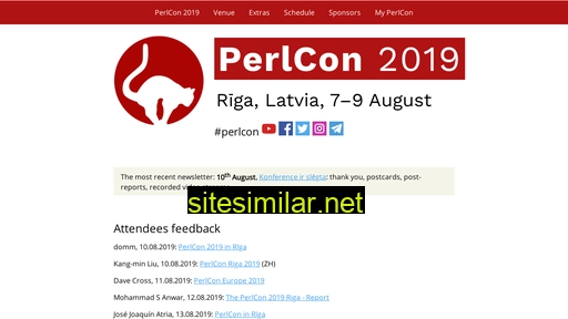 Perlcon similar sites