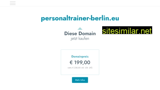 Personaltrainer-berlin similar sites