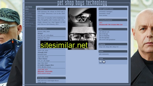 Pet-shop-boys similar sites