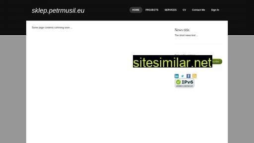 petrmusil.eu alternative sites