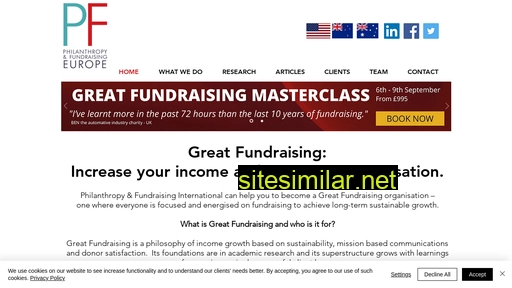 philanthropyfundraising.eu alternative sites