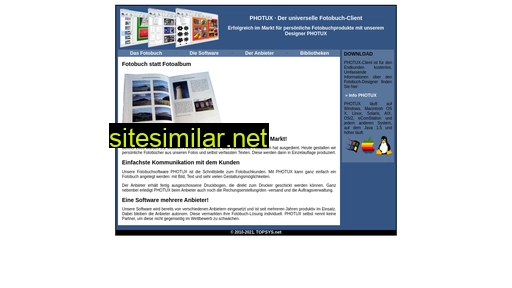 Photobook-software similar sites