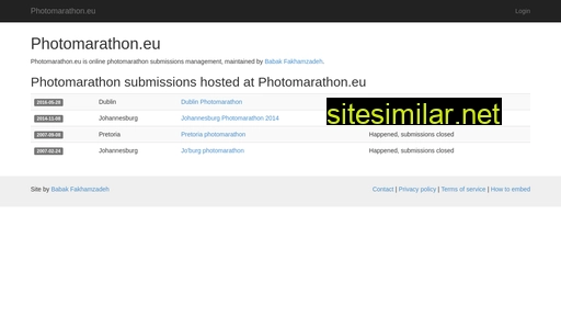 photomarathon.eu alternative sites