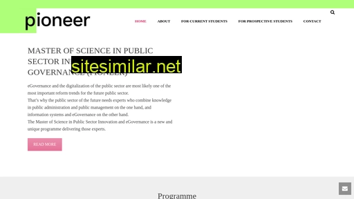 pioneer-master.eu alternative sites