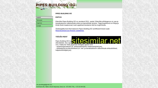 Pipesbuilding similar sites
