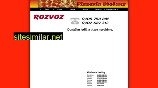 pizzeriastefany.eu alternative sites
