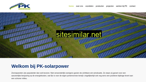 Pk-solarpower similar sites