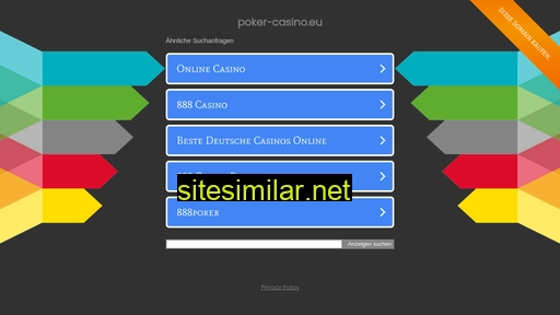 poker-casino.eu alternative sites