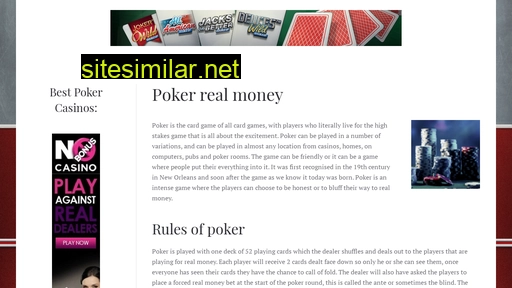 Pokerrealmoney similar sites