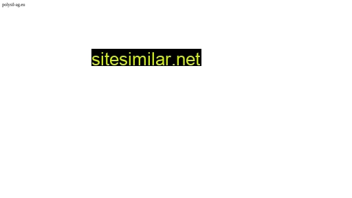 polysil-ag.eu alternative sites