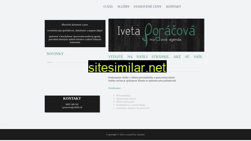 poracova.eu alternative sites
