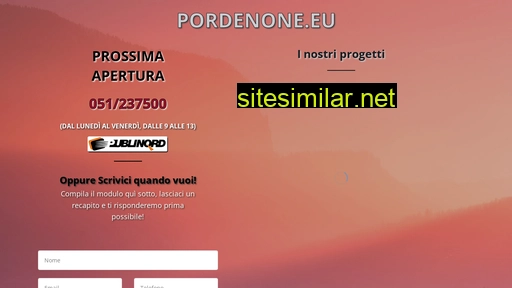 pordenone.eu alternative sites