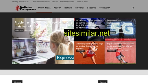Portuguesenews similar sites