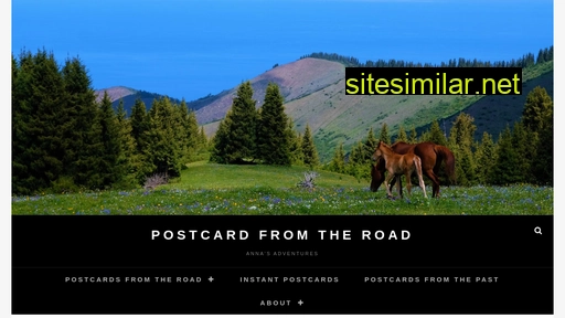 Postcardfromtheroad similar sites