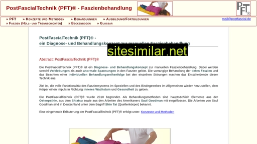 postfascialtechnik.eu alternative sites